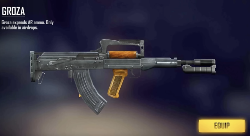 Groza gun. Credit:Garnea